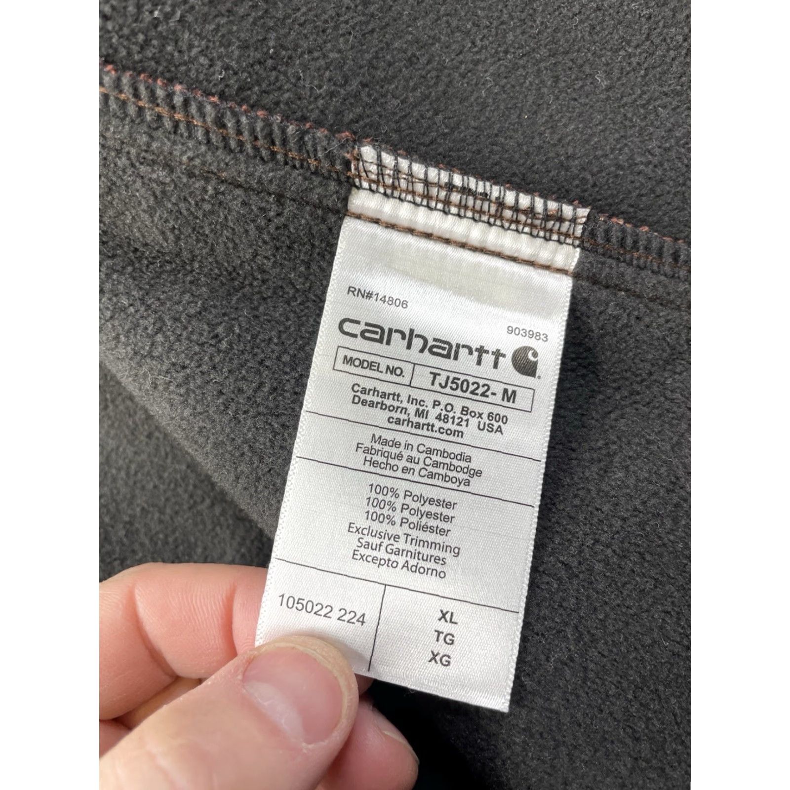Carhartt Carhartt Rain Defender Heavyweight Hooded Jacket Shacket Mens XL Dark Cedar Size US XL / EU 56 / 4 - 4 Thumbnail