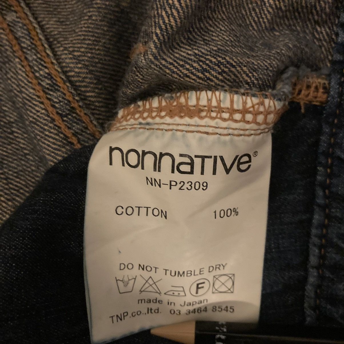 Nonnative Nonnative Dweller 5P Selvedge Jeans Size US 30 / EU 46 - 8 Thumbnail