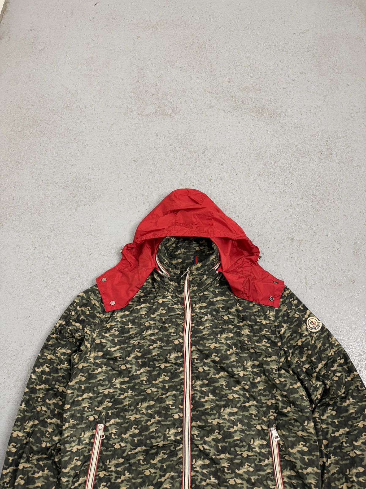Moncler Moncler Camo Hooded Light Jacket Size US M / EU 48-50 / 2 - 4 Thumbnail