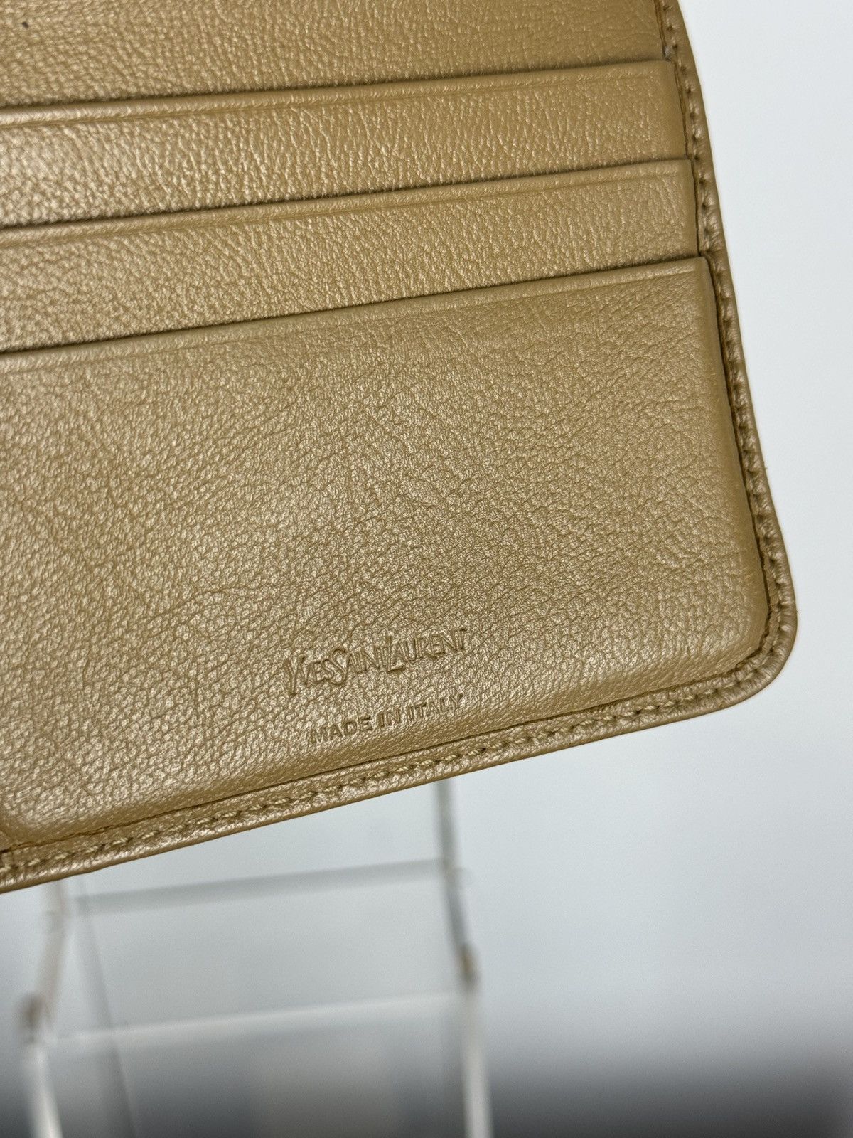 Yves Saint Laurent Rare leather wallet Yves Saint Laurent original luxury item Size ONE SIZE - 4 Thumbnail