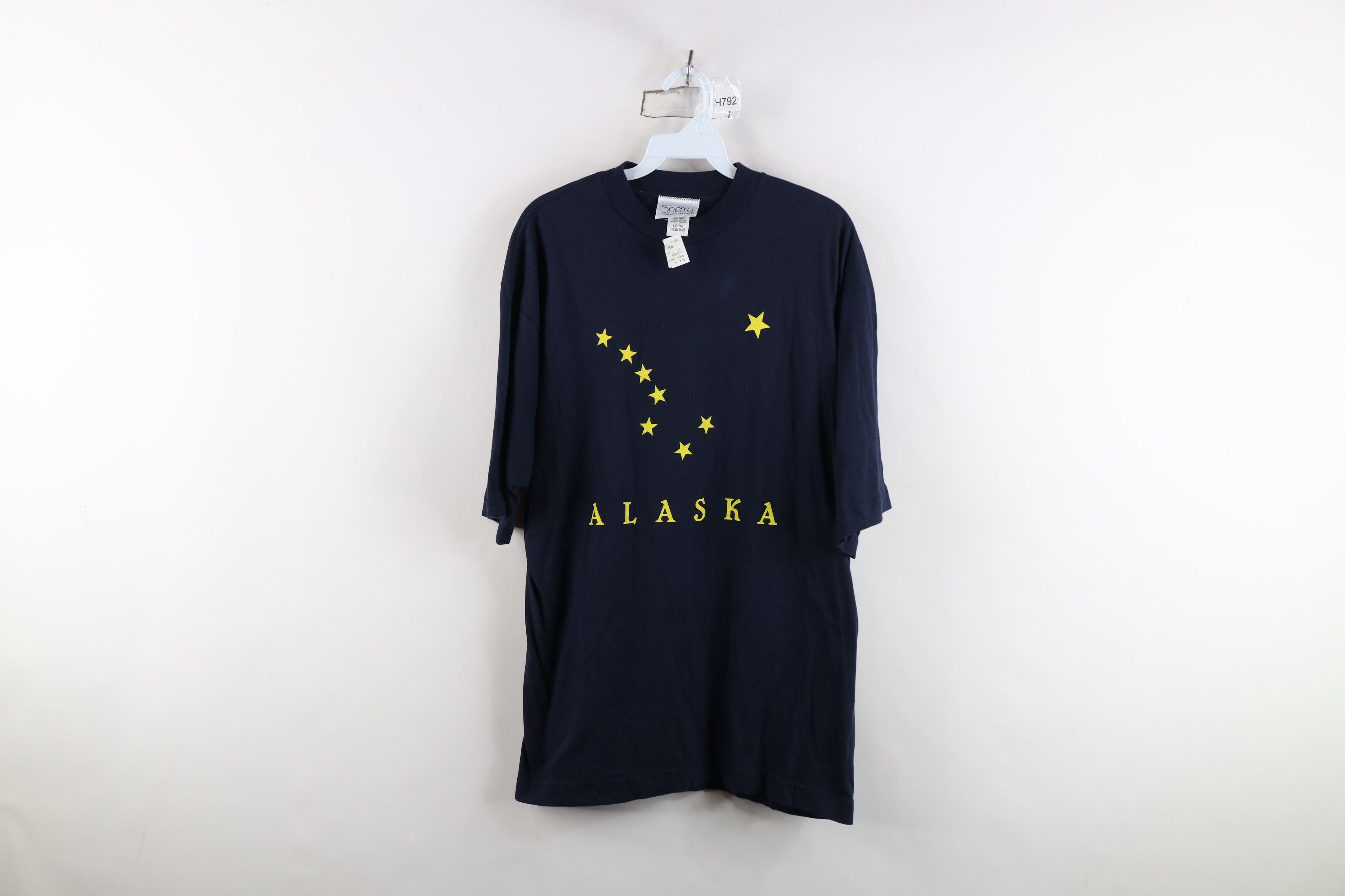 Vintage Deadstock Vintage 90s Streetwear Star Constellation T-Shirt Size US L / EU 52-54 / 3 - 1 Thumbnail