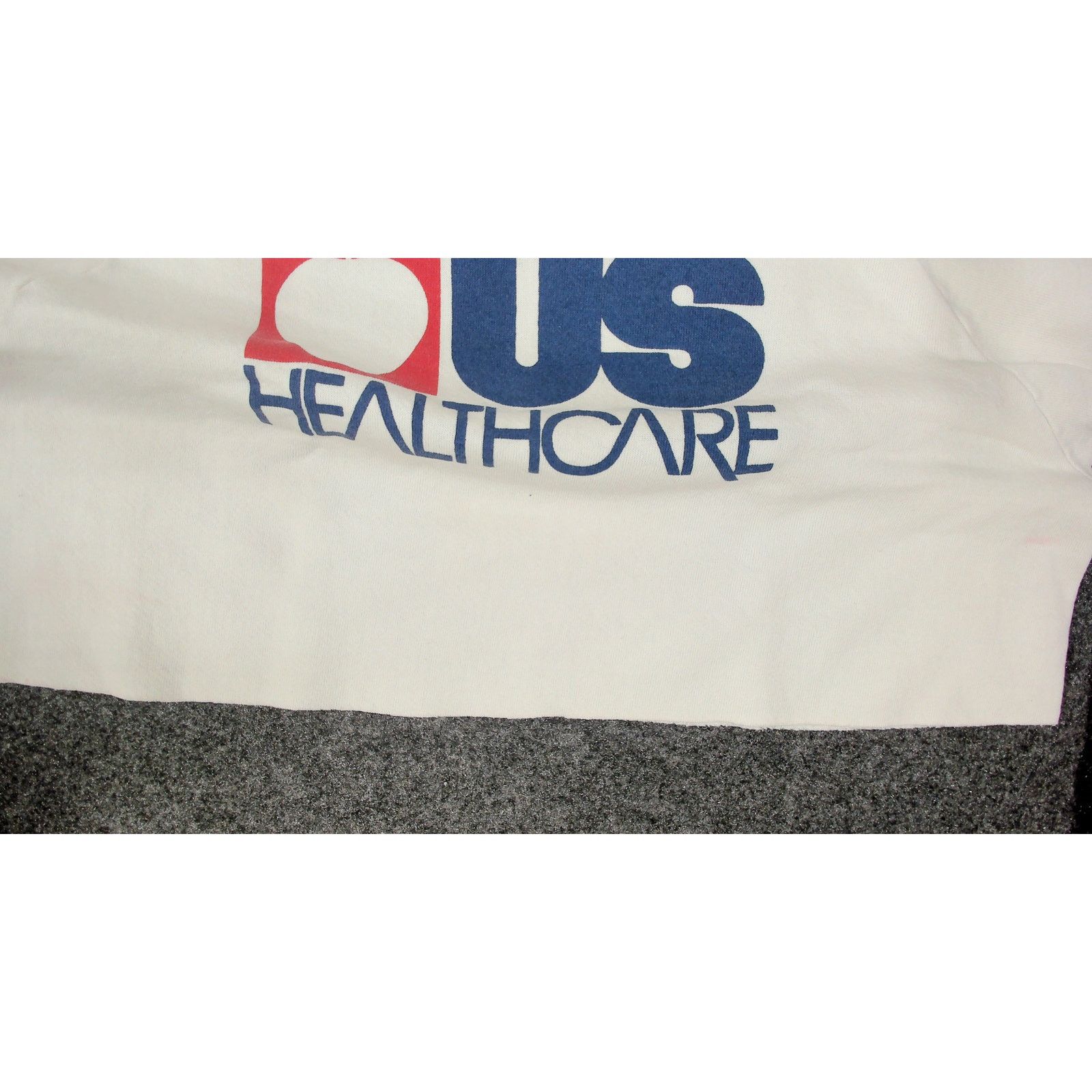 Jerzees Jerzees 80s US Healthcare Raw Hem Super Crop Boxy Sweatshirt Size XL / US 12-14 / IT 48-50 - 8 Thumbnail
