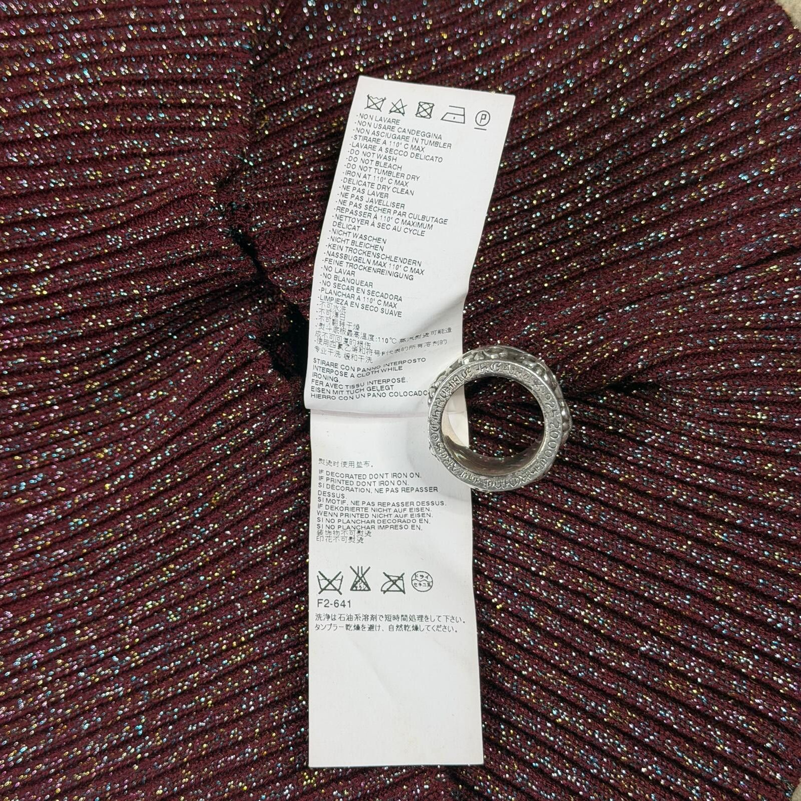 Maison Margiela Maison Margiela Metallic Knit Sweater Vest Size US S / EU 44-46 / 1 - 7 Thumbnail