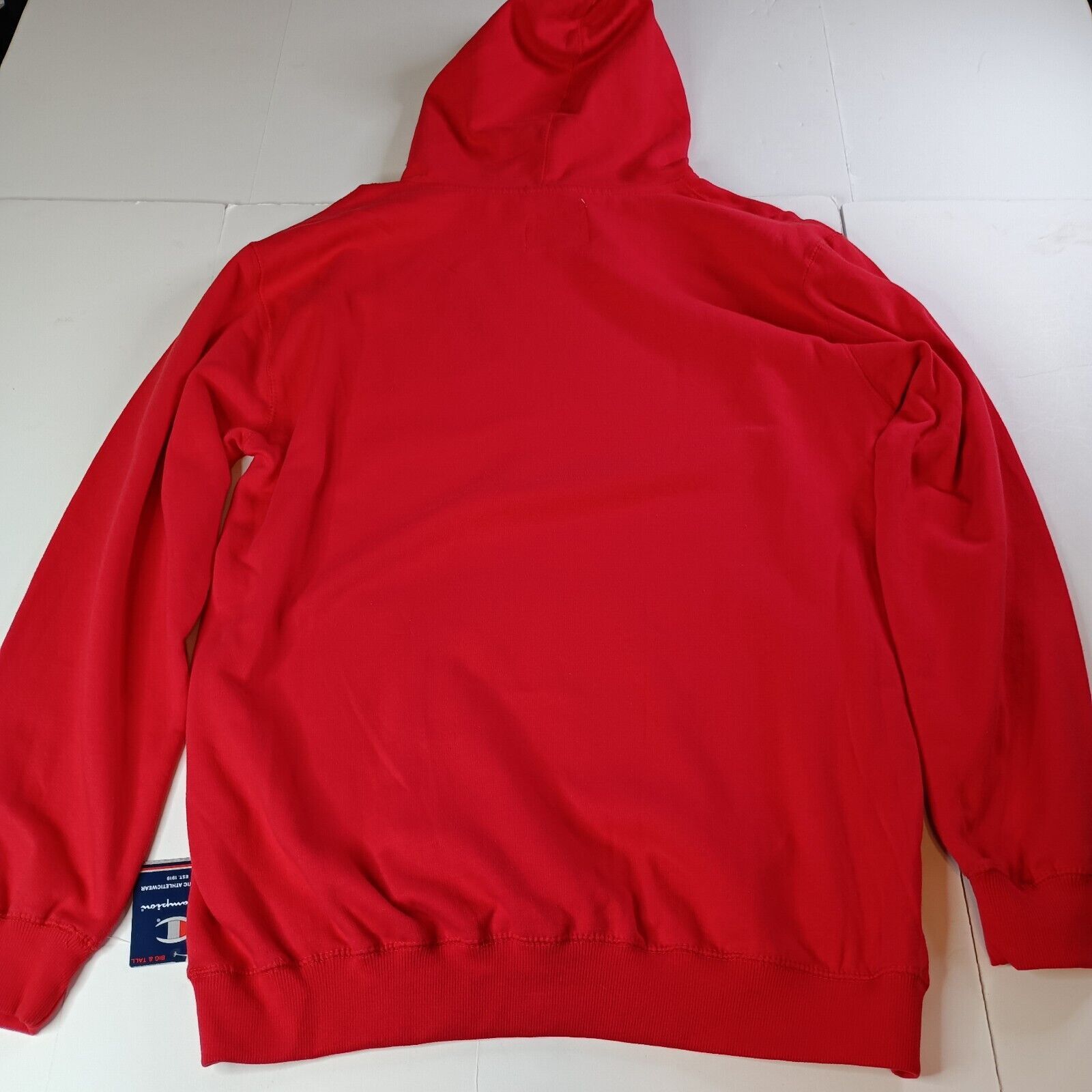 Champion Champion Hoodie Men XLT Red Kangaroo Pocket Hoodie Spell Out Size US XL / EU 56 / 4 - 8 Thumbnail