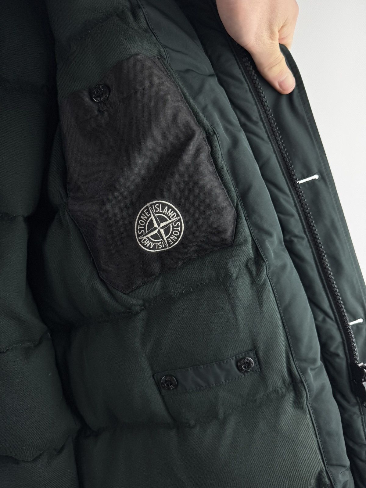 Stone Island Stone Island Micro Reps Military Down Filed Parka Jacket 🥶 Size US M / EU 48-50 / 2 - 12 Thumbnail