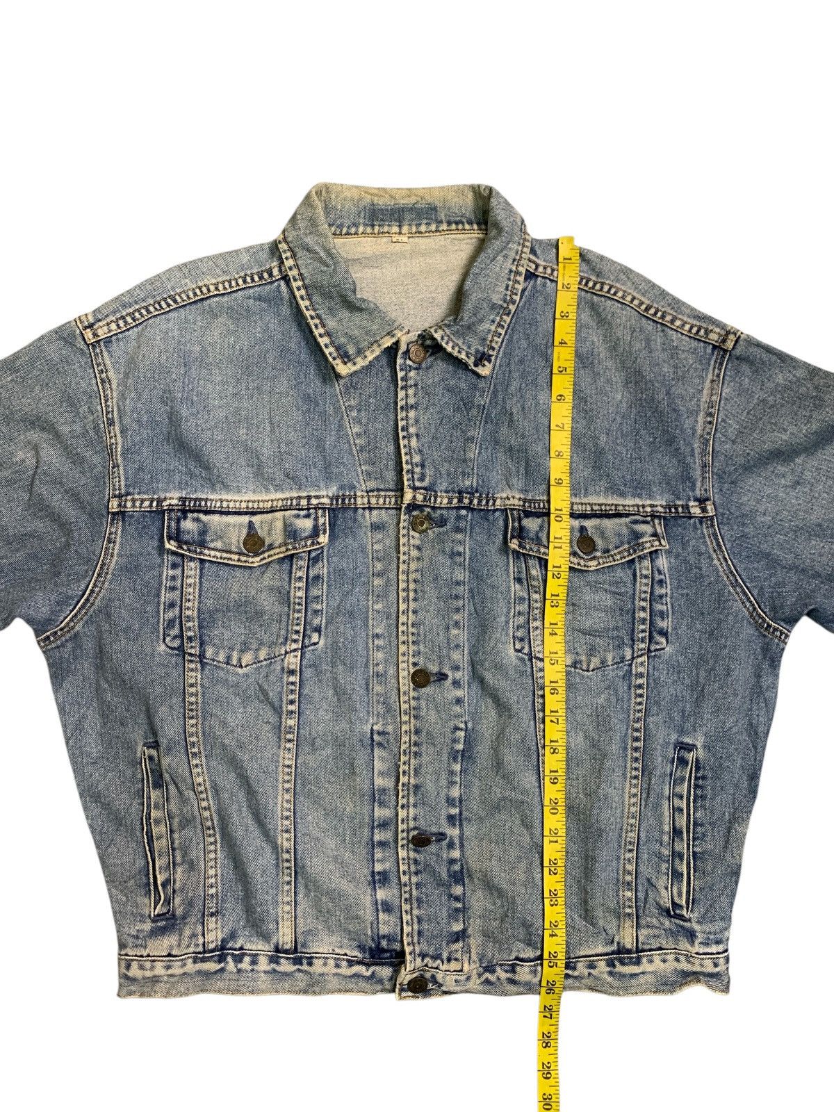 Giordano Rare Design Vintage Giordano Blues Trucker Jackets Size US XL / EU 56 / 4 - 9 Thumbnail