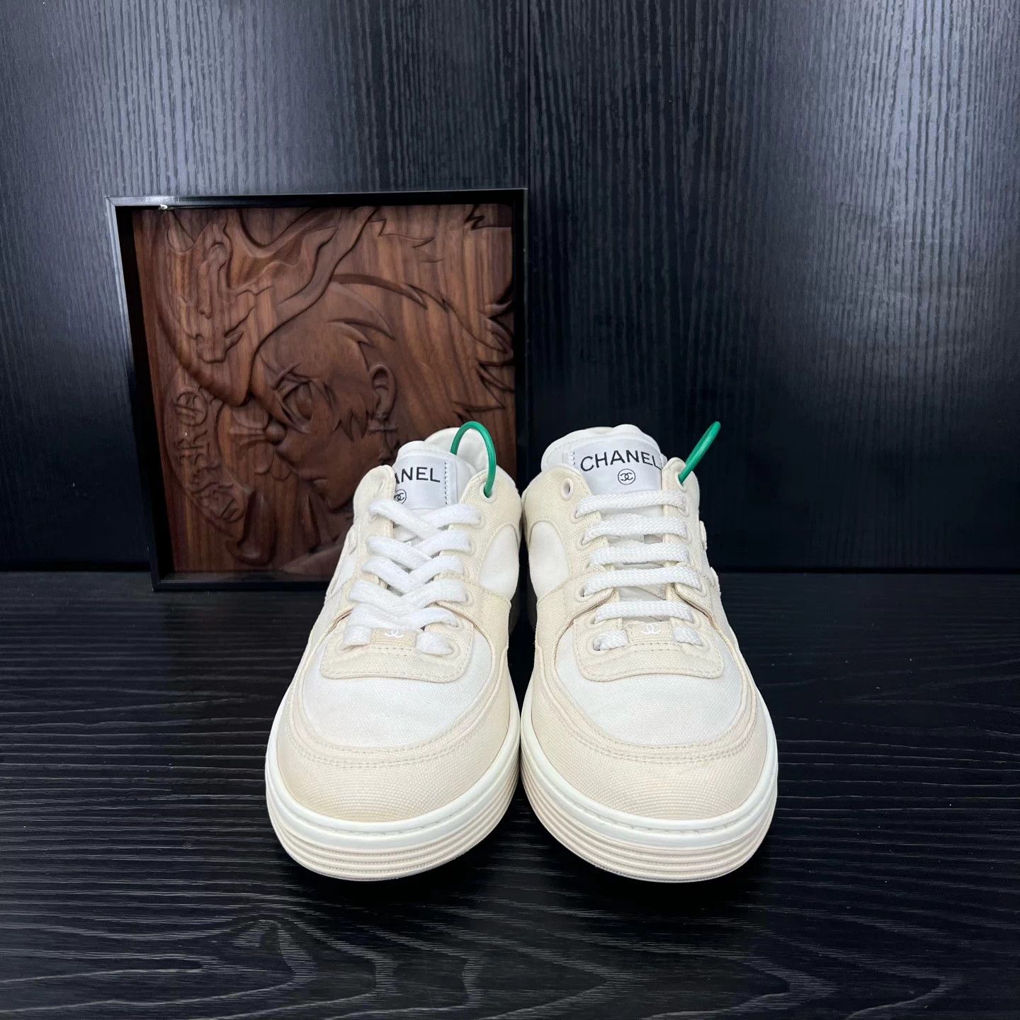 Chanel Chanel 24 Beige Sneakers 38.5 Worn 2x Size US 7.5 / IT 37.5 - 4 Thumbnail