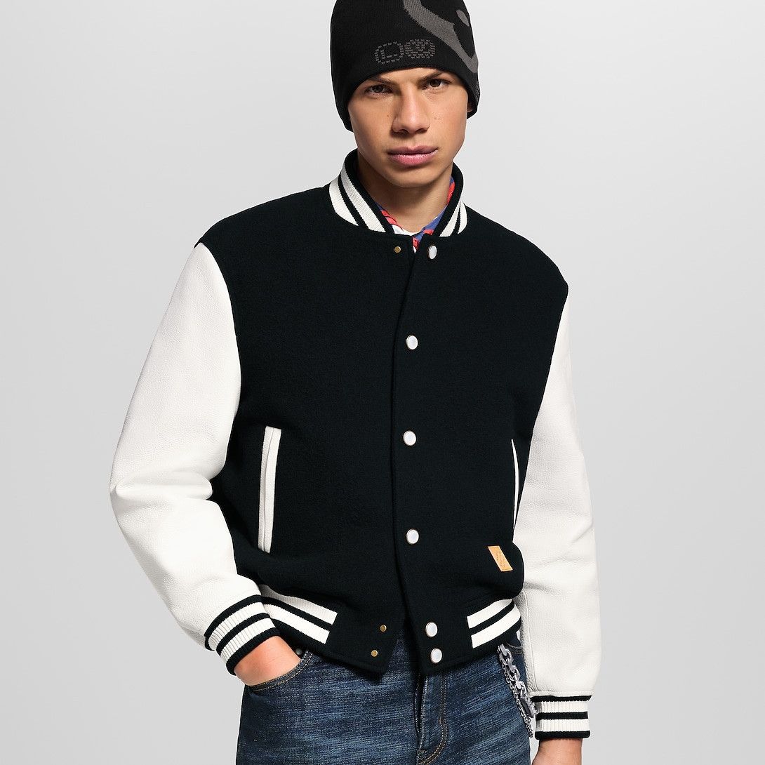 Louis Vuitton Leather Signature Varsity Jacket Size US XS / EU 42 / 0 - 2 Thumbnail