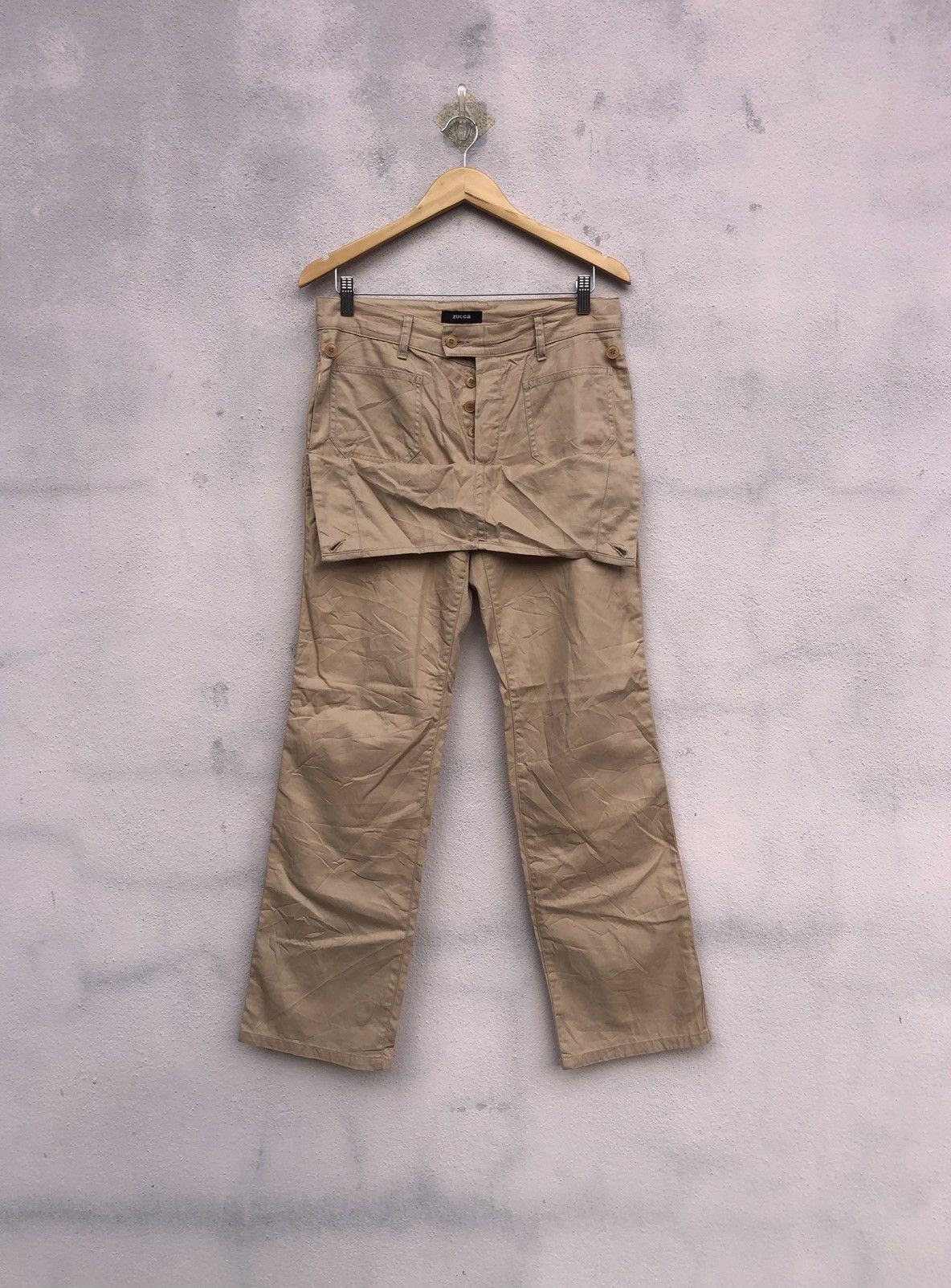 Issey Miyake Issey Miyake Double Waist Pants Size US 31 - 1 Thumbnail