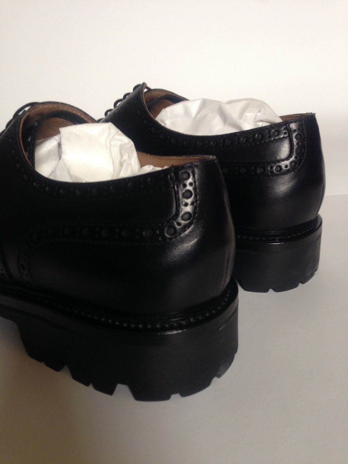 Other Romano Martegani Brogues Oxford Shoes 9 Black Leather Size US 9 / EU 42 - 6 Thumbnail