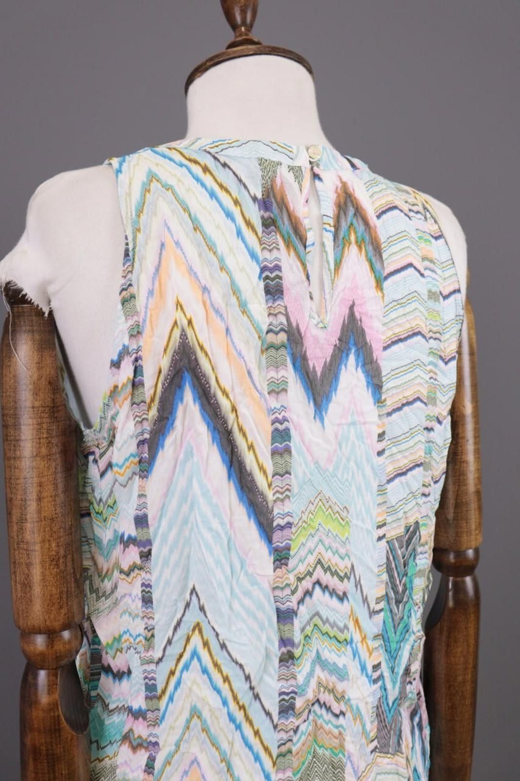 Designer Emily Van Den Bergh Multicolor Tank Top Shirt Size 38 / M Size M / US 6-8 / IT 42-44 - 10 Thumbnail