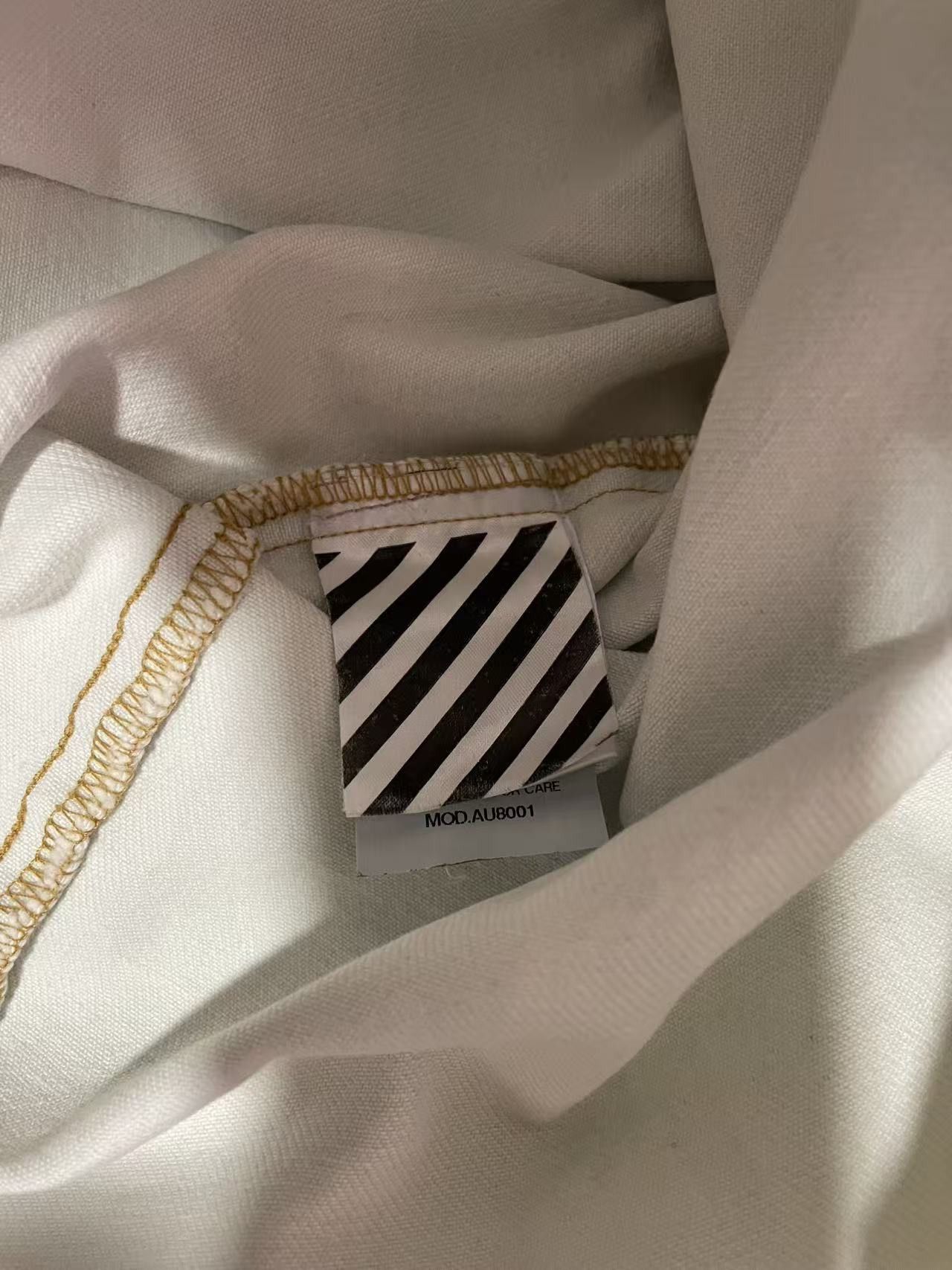 Off-White SS16 Eagle Embroidered Bleached Denim Overshirt Size US L / EU 52-54 / 3 - 10 Thumbnail