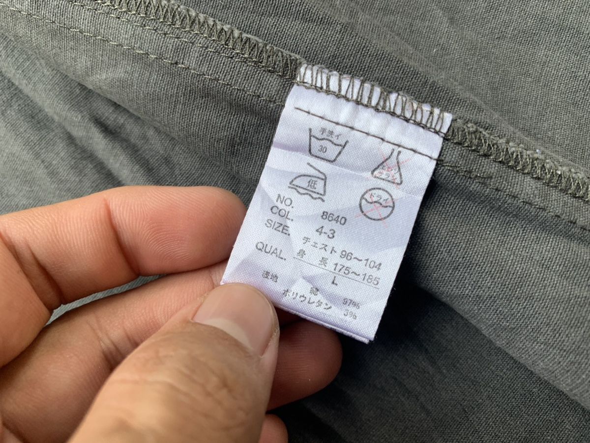 Japanese Brand Real Master Black Anecdote Flannel Style Size L / US 10 / IT 46 - 12 Thumbnail