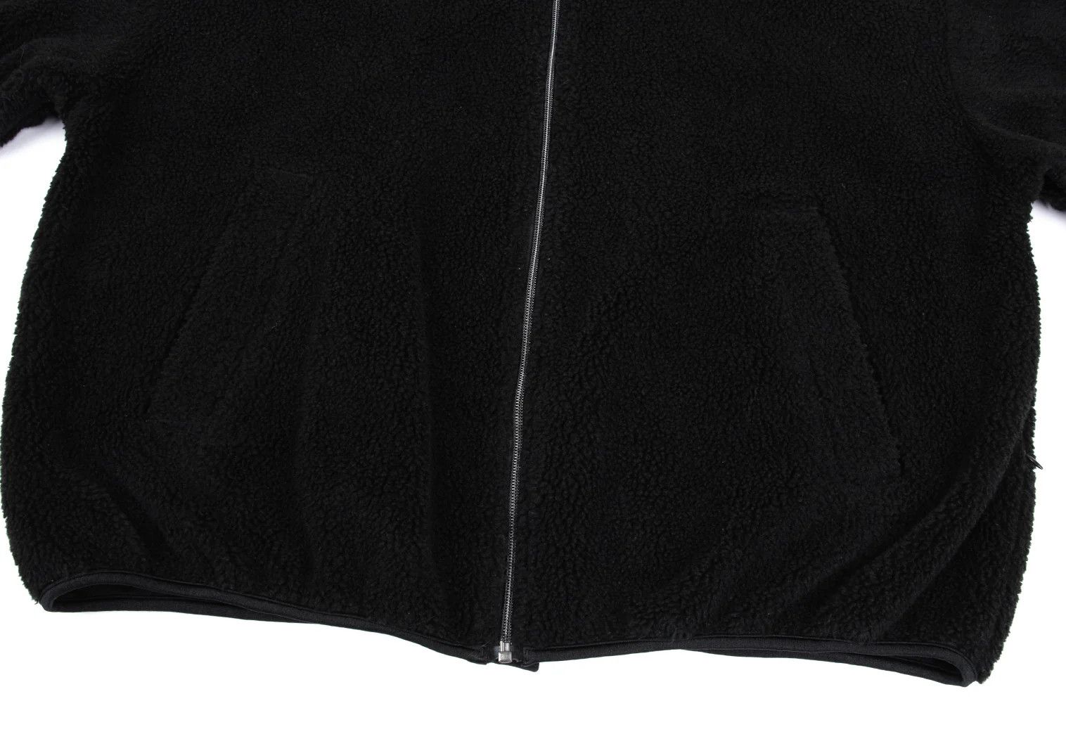Ganryu Big Silhouette Zip-Up Fleece Blouson in Black Size US M / EU 48-50 / 2 - 8 Thumbnail