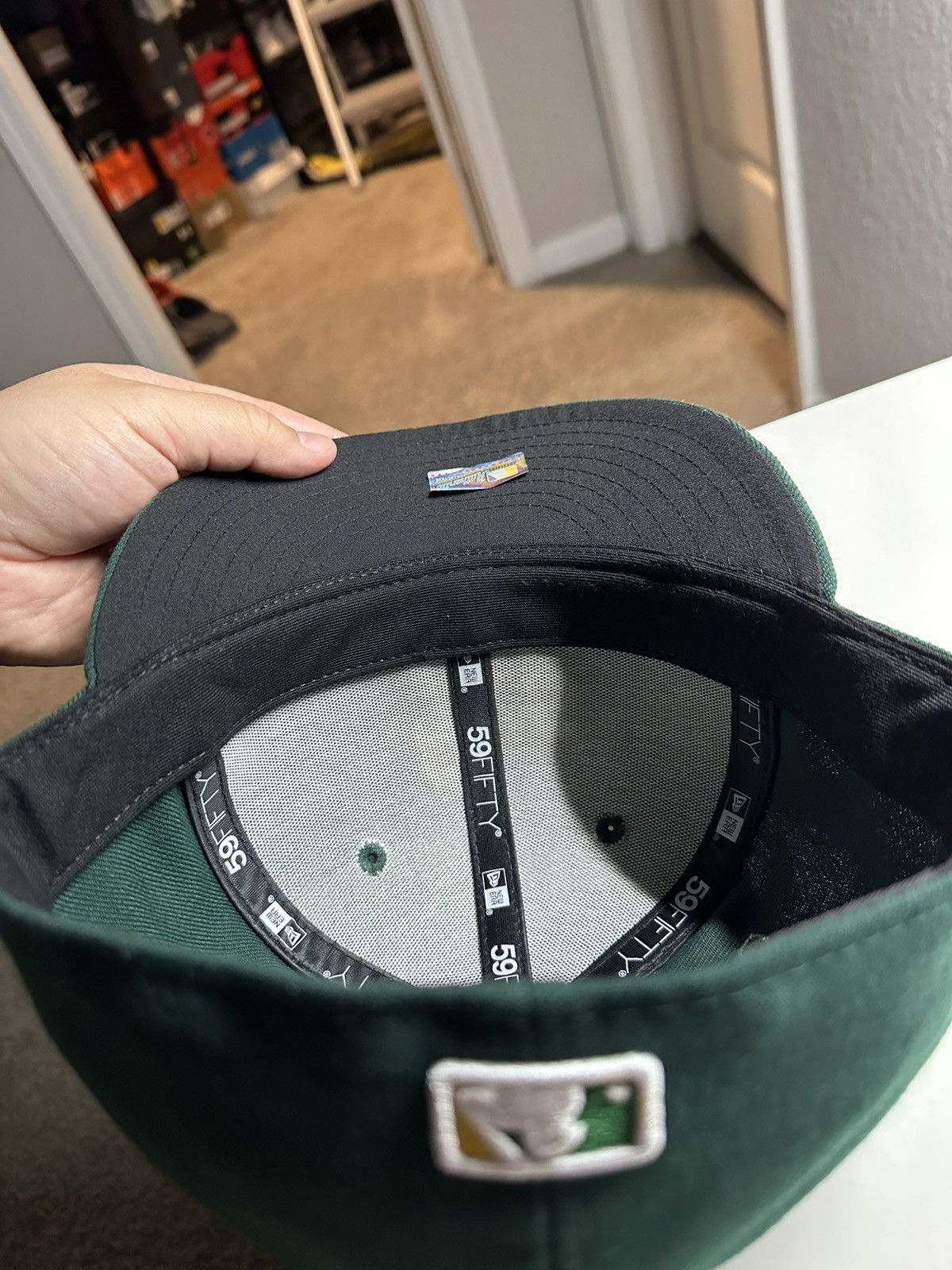 New Era Oakland A’s Fitted Hat Size ONE SIZE - 4 Thumbnail