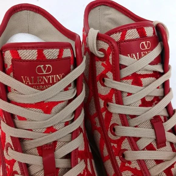 Valentino Valentino Garavani Mens Toile Iconographe Sneakers EU43/US10 Size US 10 / EU 43 - 9 Thumbnail