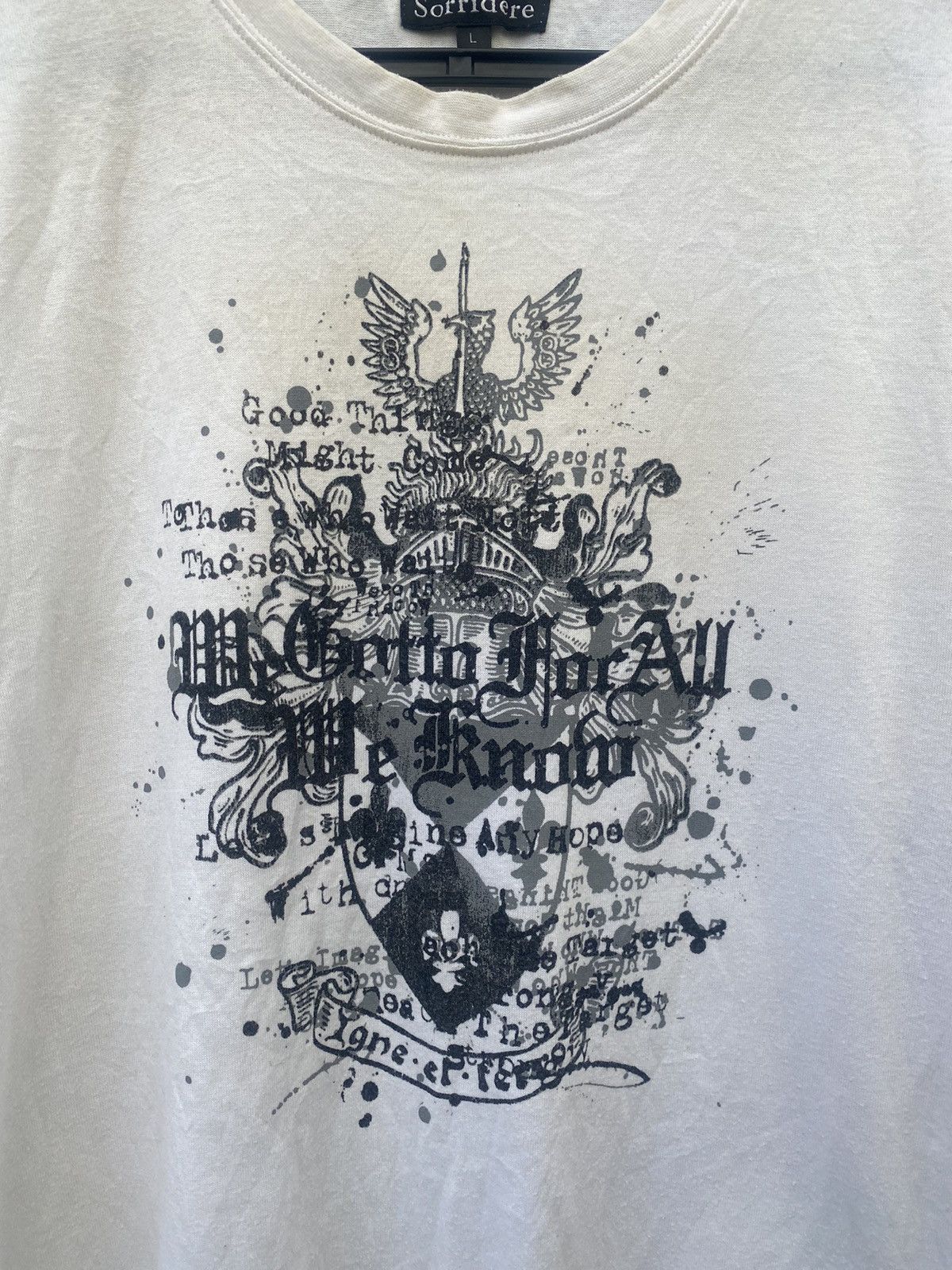 Affliction × Designer × Japanese Brand Japanese Brand Sorridere Seditionaries Tribal Poem Tees Size US L / EU 52-54 / 3 - 6 Thumbnail