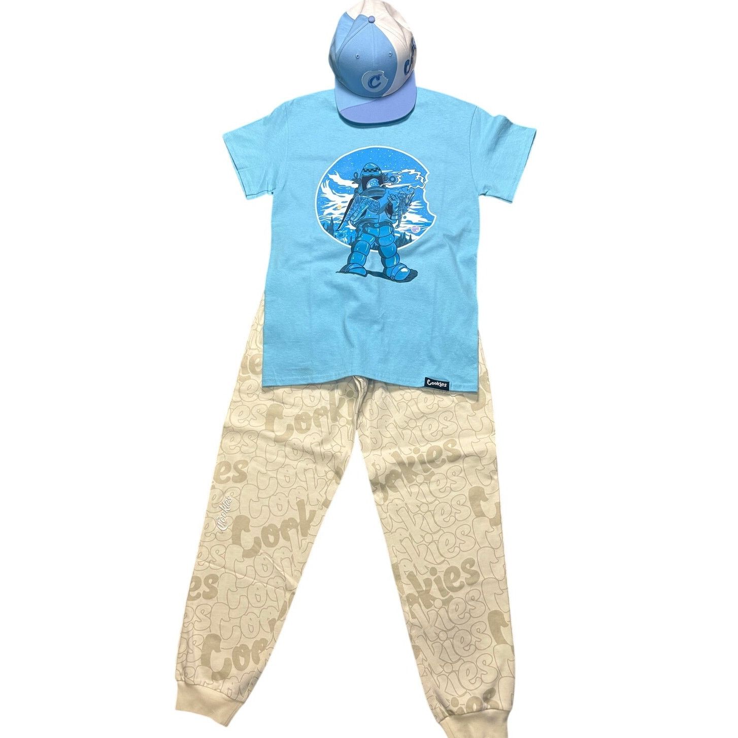 Cookies NWT Cookies Sz S 3-Piece Bundle: T-Shirt, Sweatpants, Hat Size US S / EU 44-46 / 1 - 1 Thumbnail