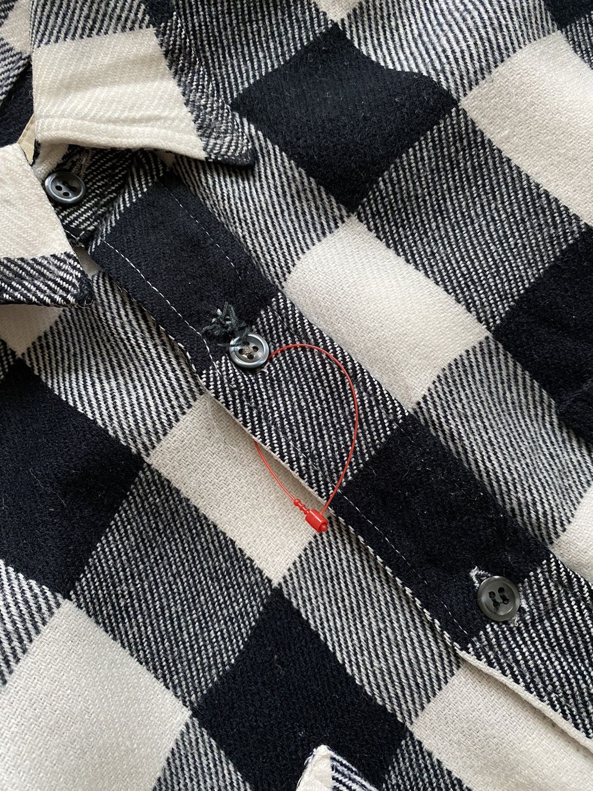 Flannel 1960' Corsaire Japanese Vintage Flannel military retro shirt Size US L / EU 52-54 / 3 - 4 Thumbnail