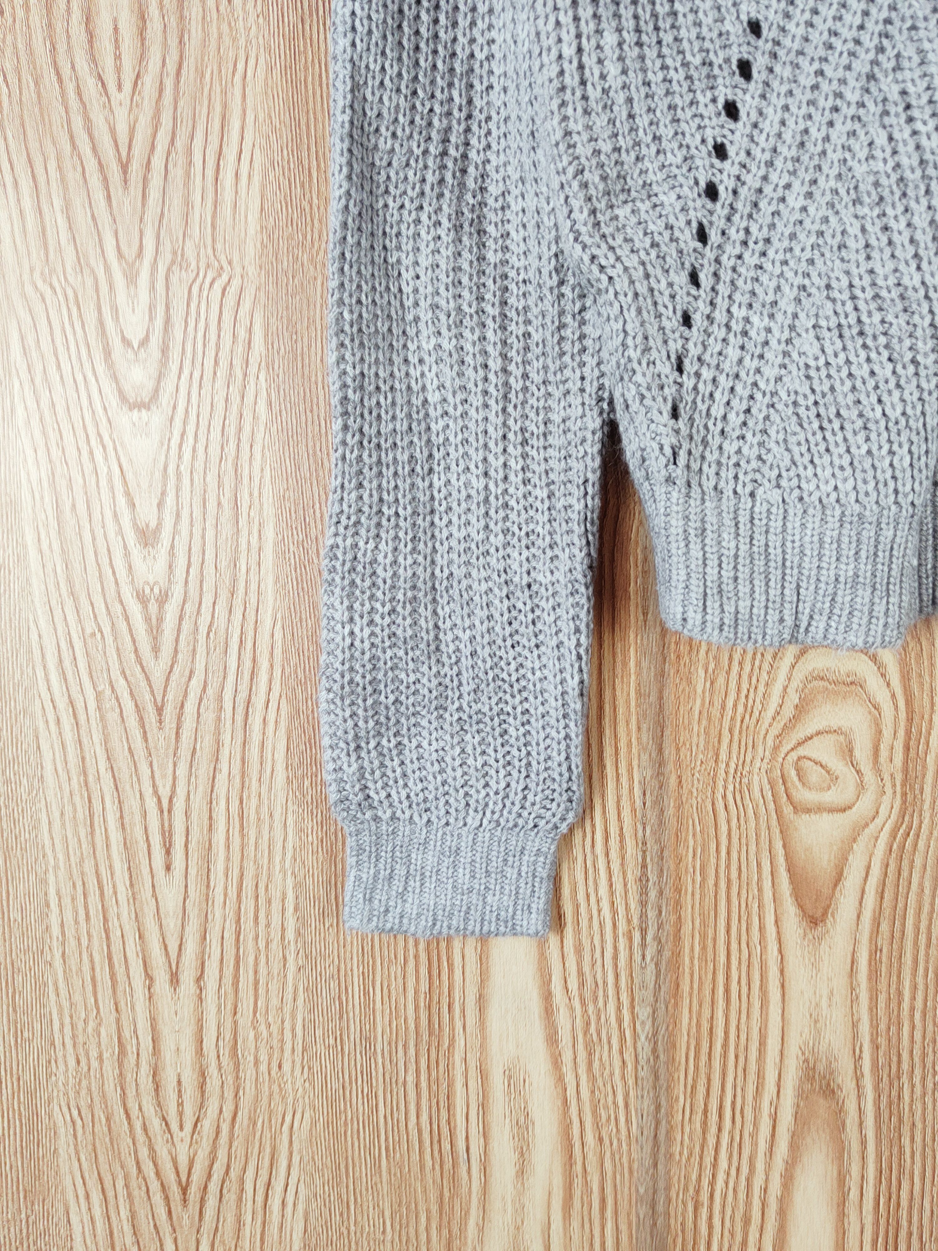 Japanese Brand × Vintage Ingni Gray Knitwear Sweatshirts #W762 Size M / US 6-8 / IT 42-44 - 4 Thumbnail