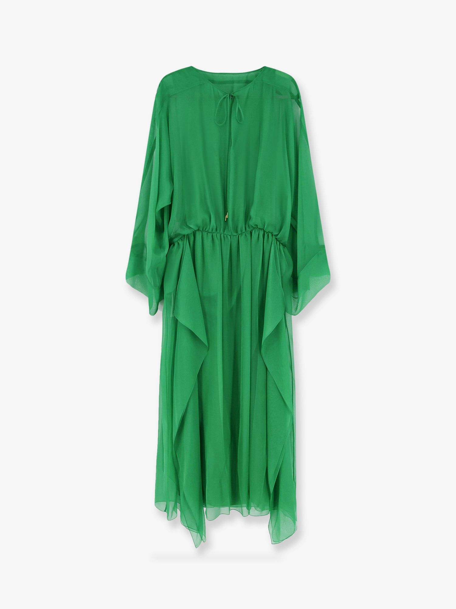 Alberta Ferretti Silk Long Dress Size S / US 4 / IT 40 - 1 Thumbnail