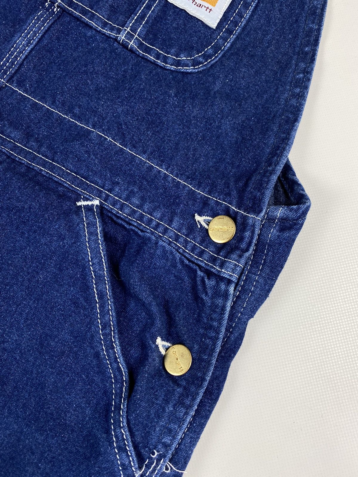 Carhartt Carhartt Vintage Workwear Dungaree denim overalls bib Size US 40 / EU 56 - 11 Thumbnail
