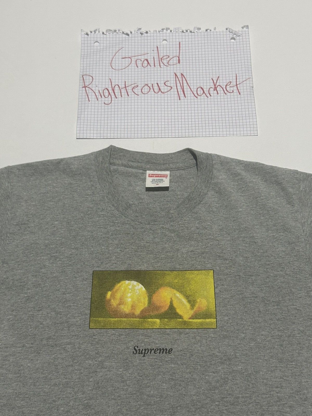 Supreme Supreme Orange Peel Tee Size US M / EU 48-50 / 2 - 1 Thumbnail