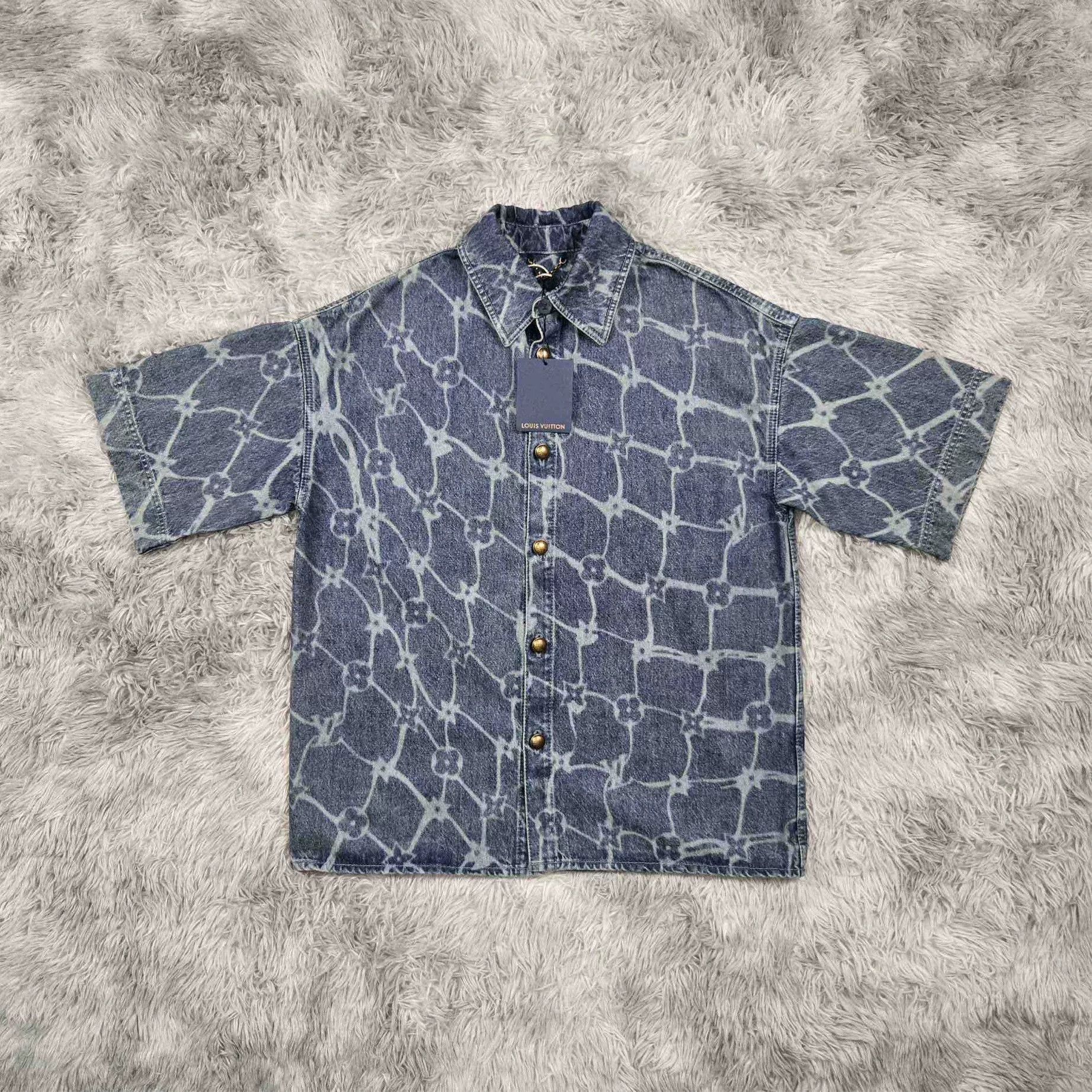 Louis Vuitton Louis Vuitton Blue Denim Designer Size US 32 / EU 48 - 1 Thumbnail