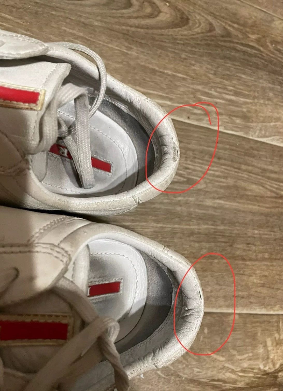 Prada Prada sneakers size 8 US white Size US 8 / EU 41 - 20 Thumbnail