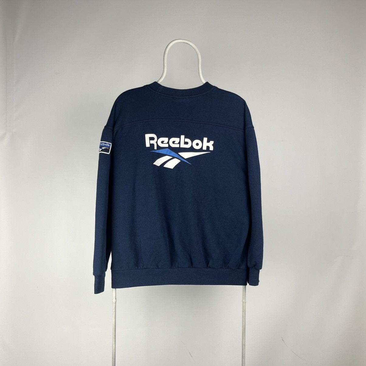 Reebok Vintage Reebok sweatshirt crewneck reversible logo size Larg Size US L / EU 52-54 / 3 - 2 Thumbnail