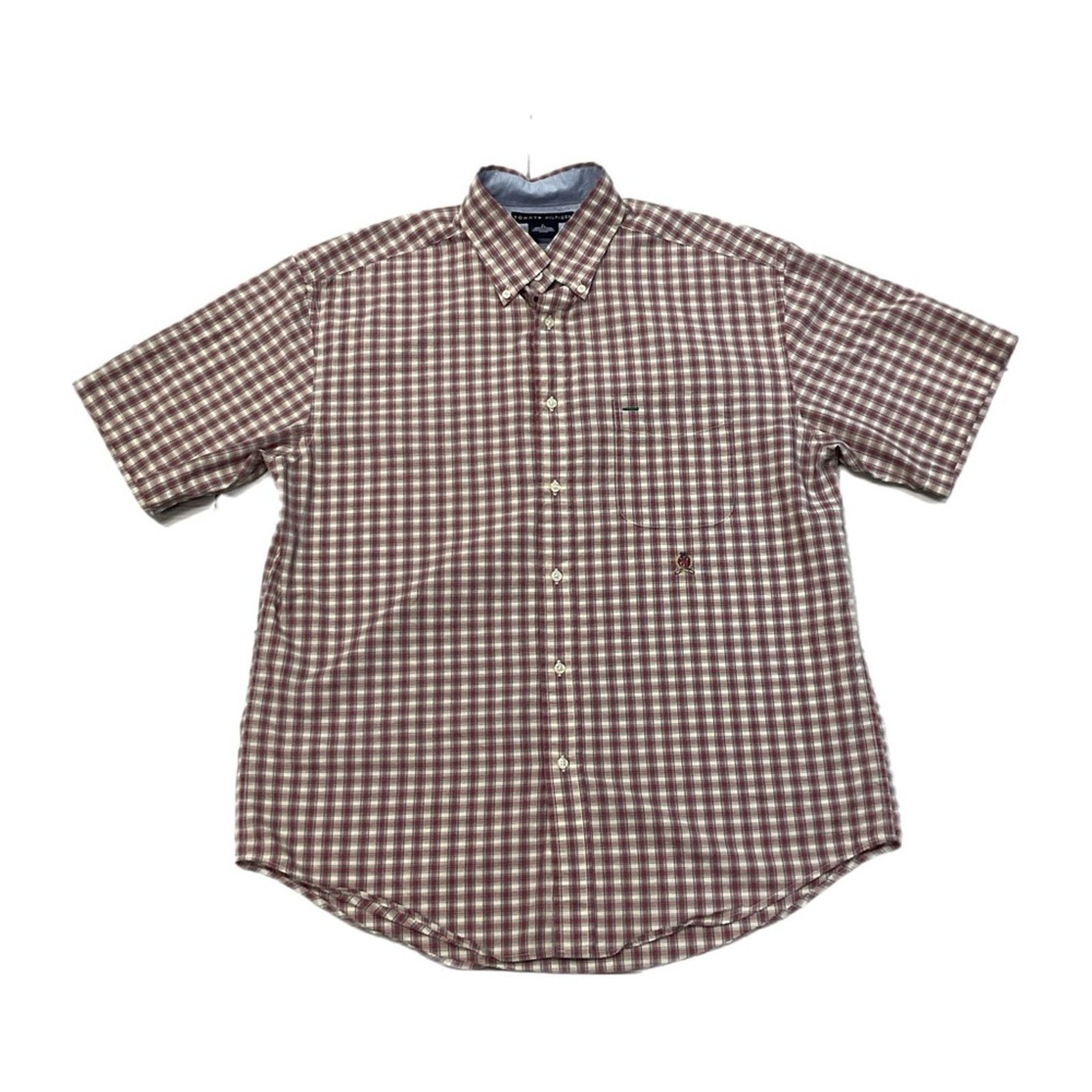 Tommy Hilfiger Tommy Hilfiger w/ Crest Plaid Button-Up Shirt Size US L / EU 52-54 / 3 - 1 Thumbnail