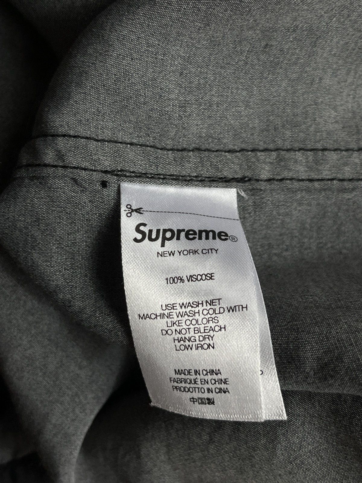 Supreme Supreme Skulls Short Sleeve Shirt Black Size Large Size US L / EU 52-54 / 3 - 6 Thumbnail