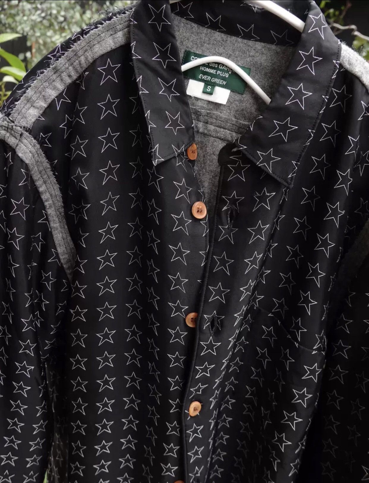 Comme des Garcons Wool two-piece shirt 2412-Nextarrow Size US S / EU 44-46 / 1 - 6 Thumbnail