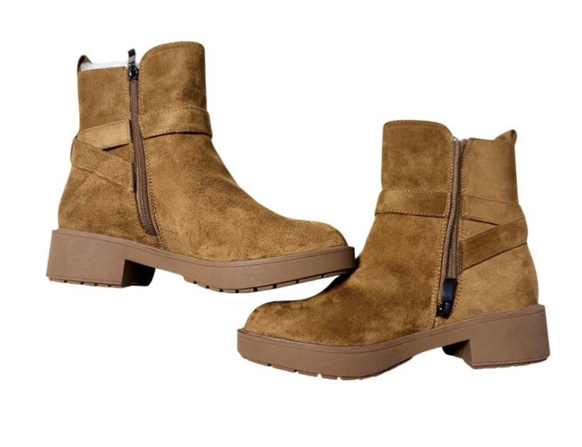 Other Cushionaire “Houston” Bootie – Whiskey Suede – Size 6M – NIB Size US 6 / IT 36 - 6 Thumbnail