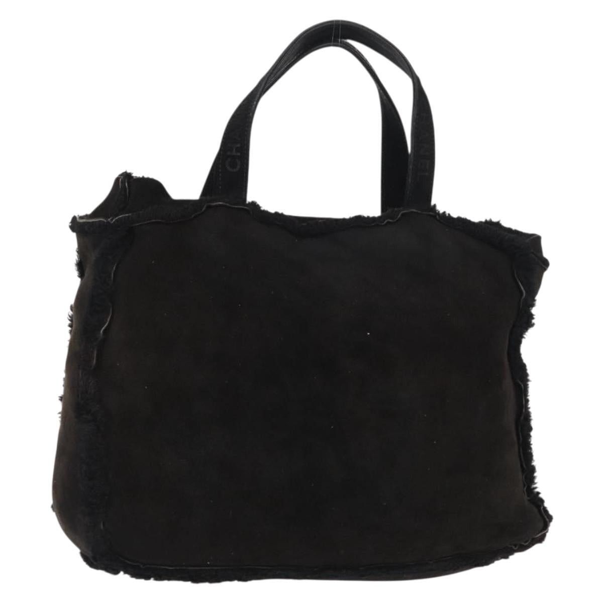 Chanel Chanel Mouton Black CC Tote Bag Size ONE SIZE - 1 Thumbnail