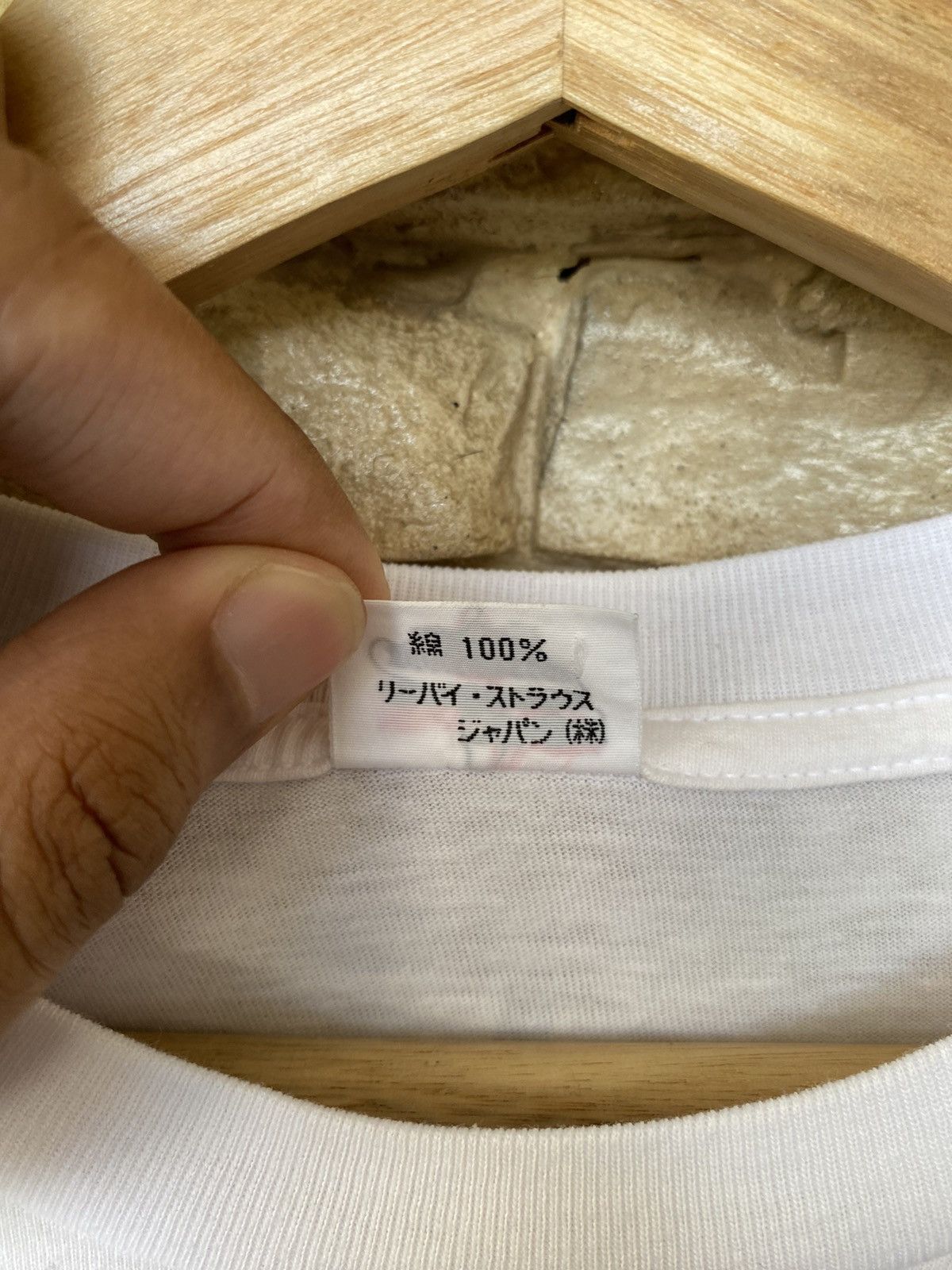 Levi's × Vintage Rare Vintage Art Levis Japan Tees Size US M / EU 48-50 / 2 - 9 Thumbnail