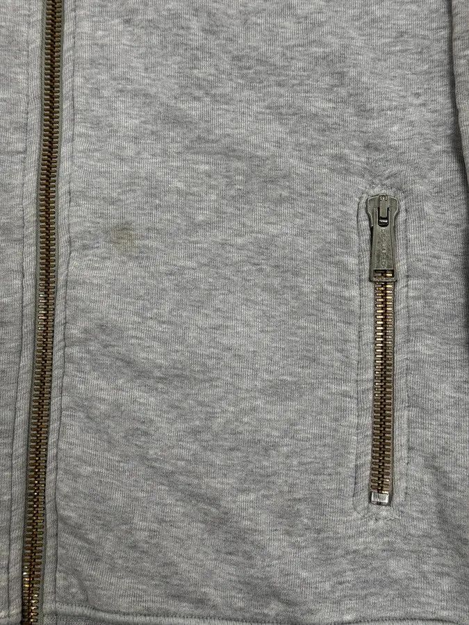 Dsquared2 SS2005 Dsquared2 Grey Signature Distressed Zip-up Hoodie Size US M / EU 48-50 / 2 - 10 Thumbnail