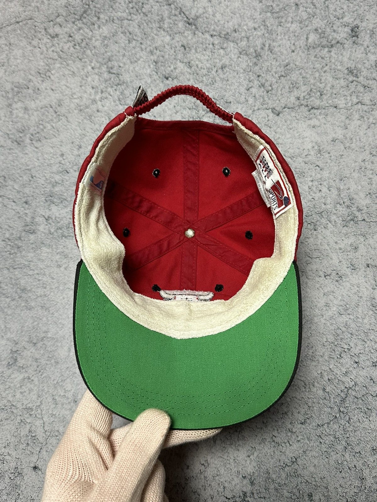 Sports Specialties × Vintage Vintage Chicago Bulls Sports Specialties NBA Kids Youth Cap Size ONE SIZE - 11 Thumbnail
