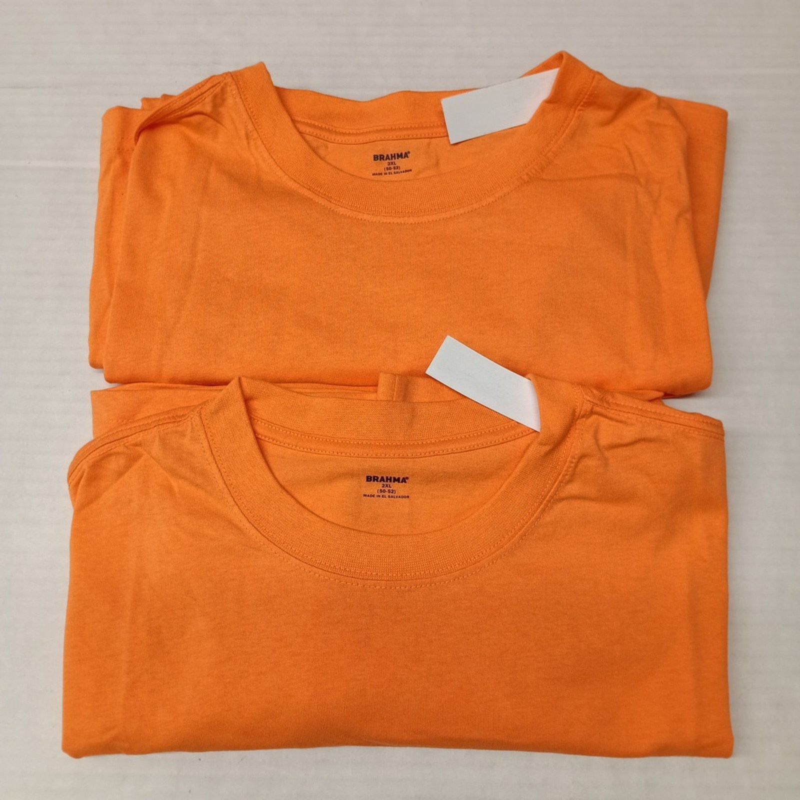 Other 2 Brahma Short Sleeve Work T-Shirt 2XL 50-52 Orange Pocket Size US XXL / EU 58 / 5 - 1 Thumbnail