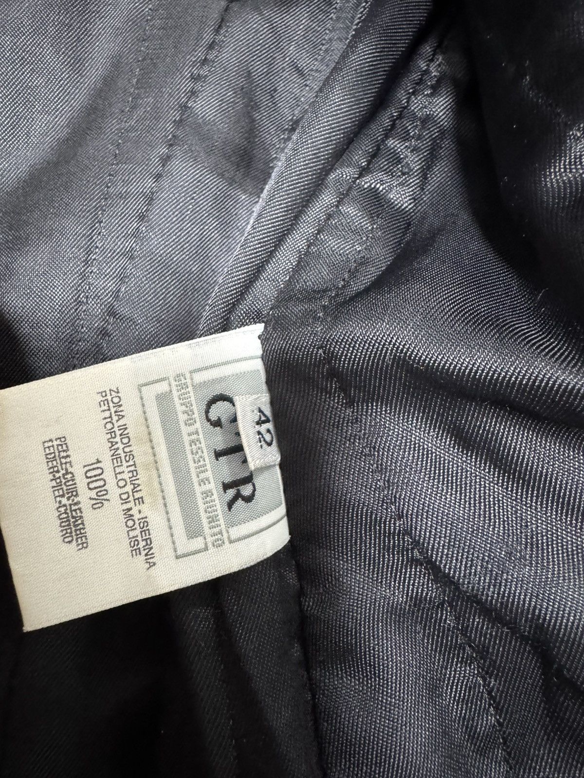 Helmut Lang Helmut Lang AW97 Double Breasted Leather Jacket Size US XS / EU 42 / 0 - 14 Thumbnail