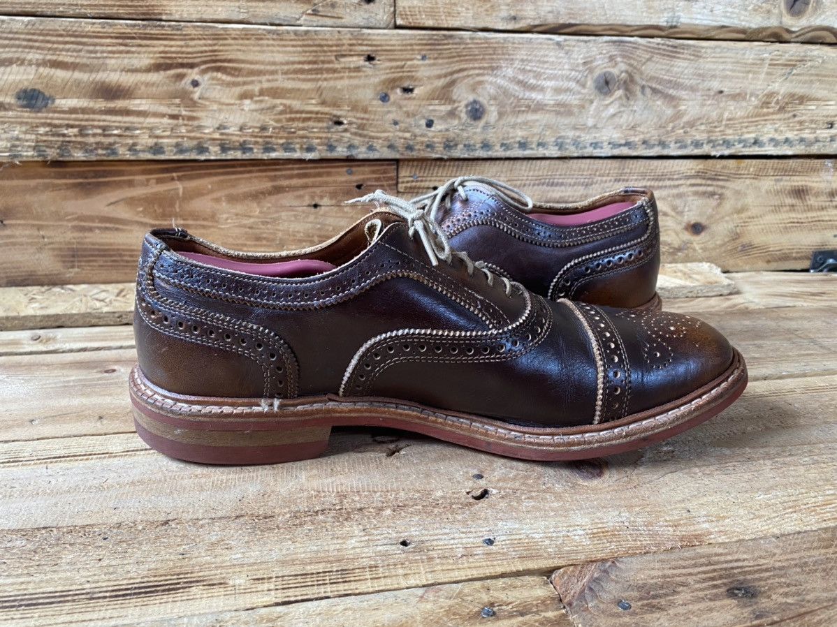Allen Edmonds Allen Edmond strandmonk brown oxford shoes sz 9.5 Size US 9.5 / EU 42-43 - 10 Thumbnail