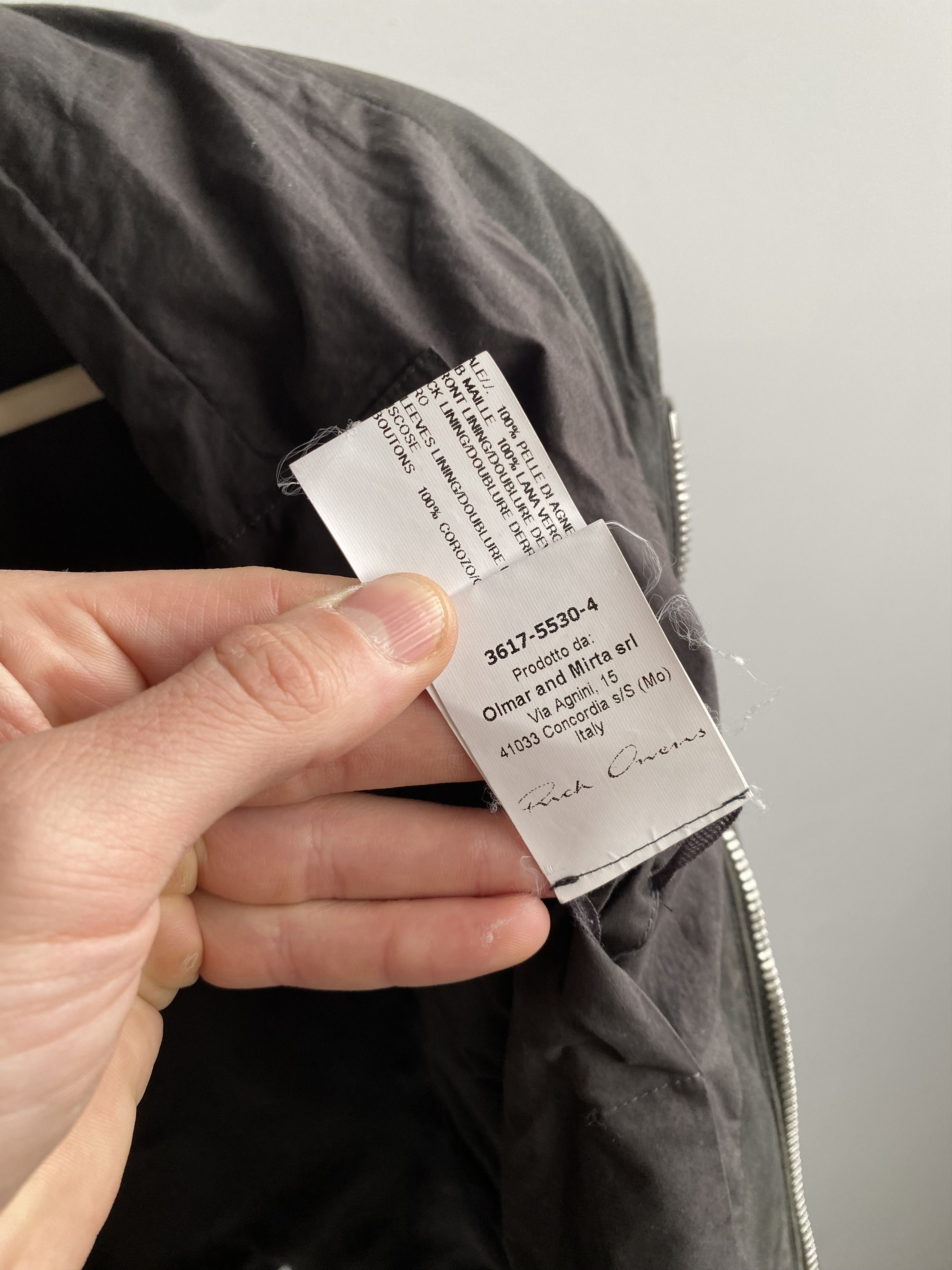 Rick Owens Rick Owens Princess Shawl-Collar Leather DRKSHDW UK10 / US8 Size L / US 10 / IT 46 - 14 Thumbnail