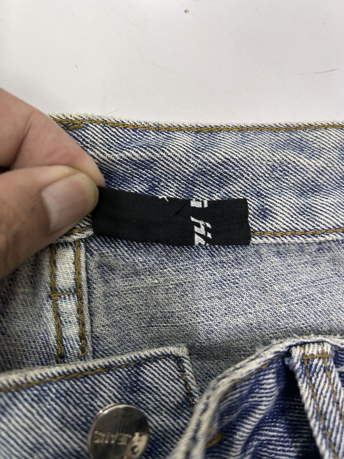 Japanese Brand × Vintage Vintage Anime Wide Leg Streetwear Aesthetic Denim Size US 29 - 14 Thumbnail