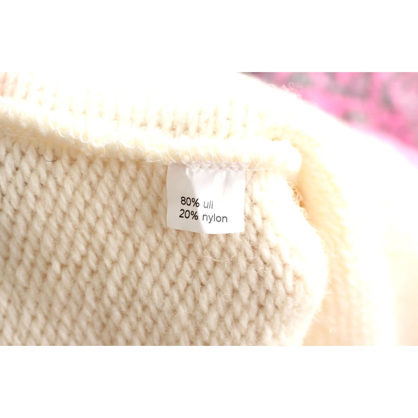 SAS ASA GJESTAL SPINNERI Norway Nordic Fair Isle Zip Neck Wool Jumper Sweater Men M White / Pink Knit 1/4 Zip All Seasons Classic Designer Jumpers Mens Size US M / EU 48-50 / 2 - 8 Thumbnail
