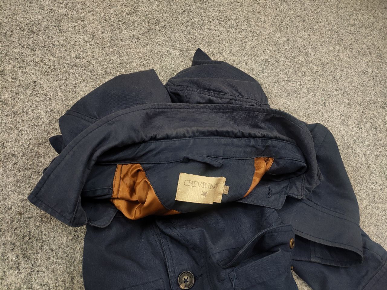Chevignon Vintage Chevignon Light Pocket blue B Worker Jacket Size US S / EU 44-46 / 1 - 16 Thumbnail