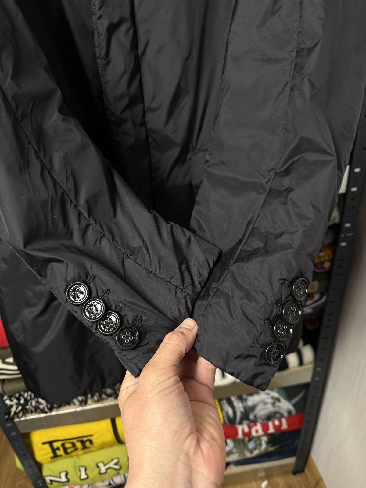 Burberry Vintage Burberry Nylon Coat Jacket Made In Italy Size US M / EU 48-50 / 2 - 7 Thumbnail