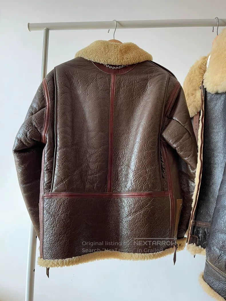 The Real McCoy's The Real McCoys B6 Fur Integrated Flight Jacket Size US M / EU 48-50 / 2 - 2 Thumbnail