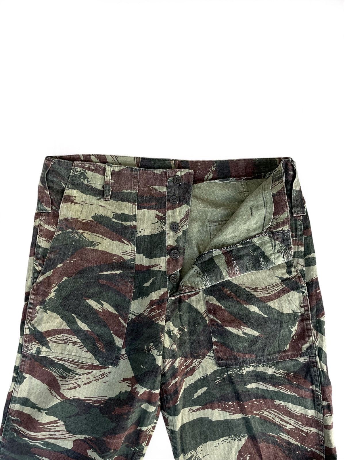 Vintage Vintage HBT French Army Lizard Camo Fatigue Pants Baker Size US 30 / EU 46 - 7 Thumbnail