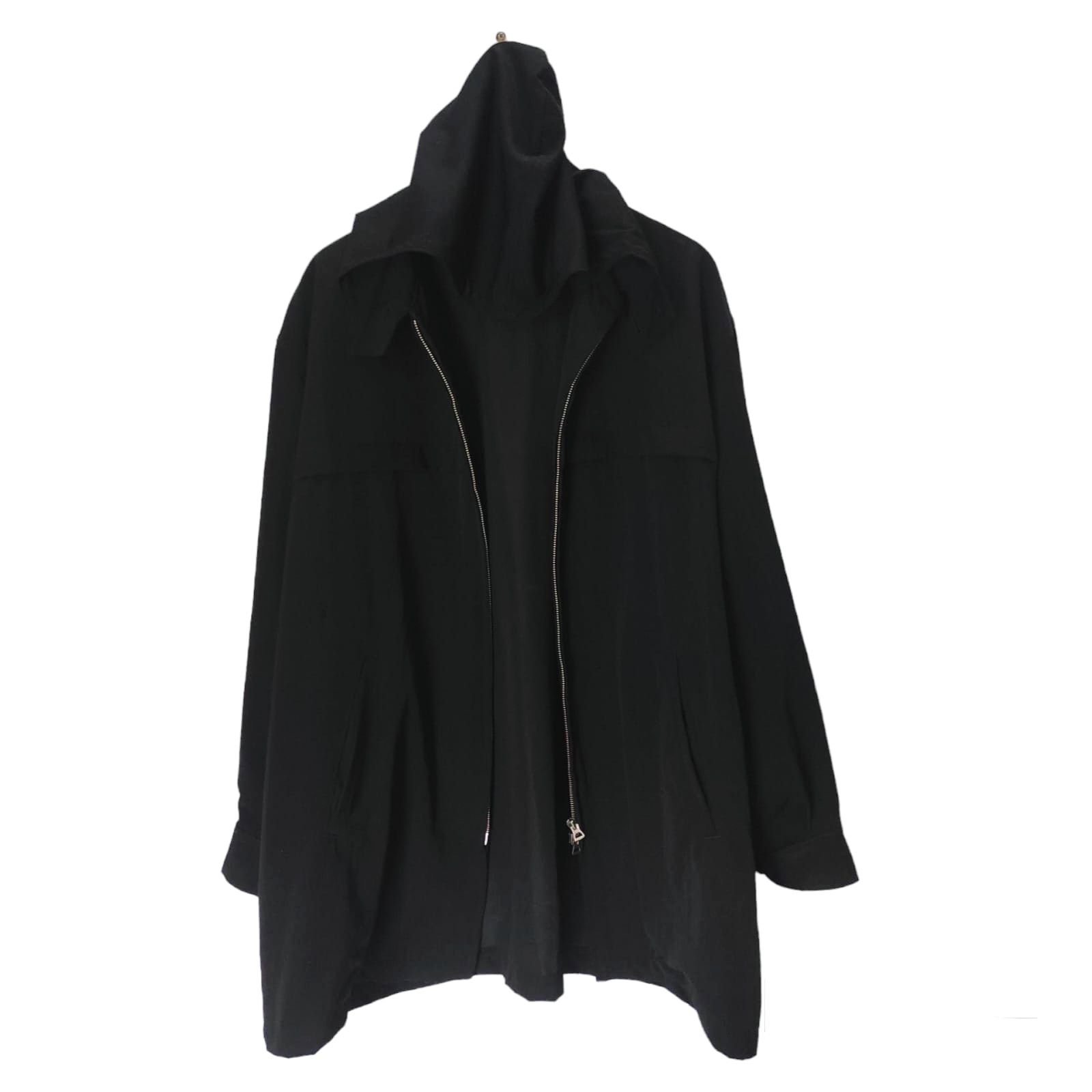 Yohji Yamamoto Fulling Serge R-Milling Wool Parka Mods Coat