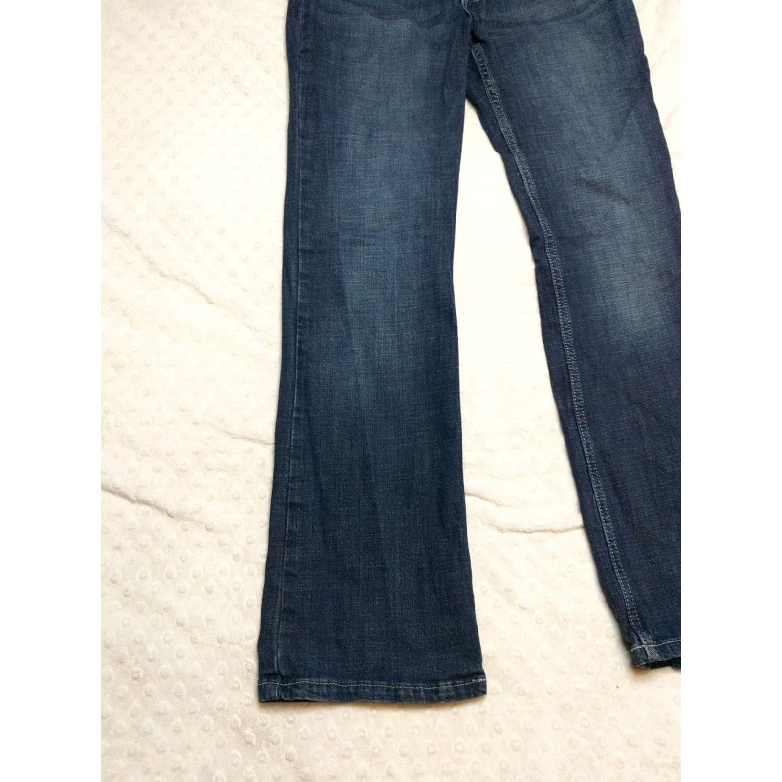 Wrangler Wrangler Jeans Bootcut Denim 5-Pocket Blue Medium Wash Stretch 28x30 Womens 7 Regular Size 28" / US 6 / IT 42 - 3 Thumbnail